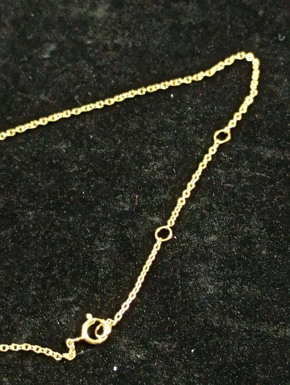 Vintage 90s Sterling Silver 925 Gold Plated K Initial Necklace Minimalist Bar